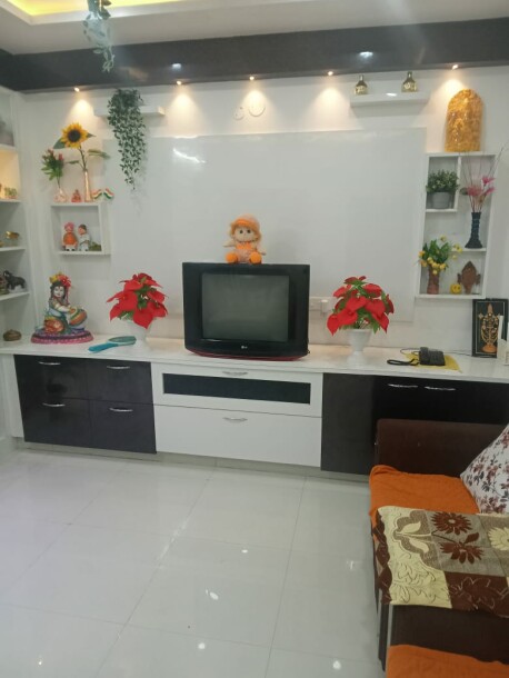 East face 2bhk flat full furnished 1100 sqft in pragathi nagar Kukatpally-9